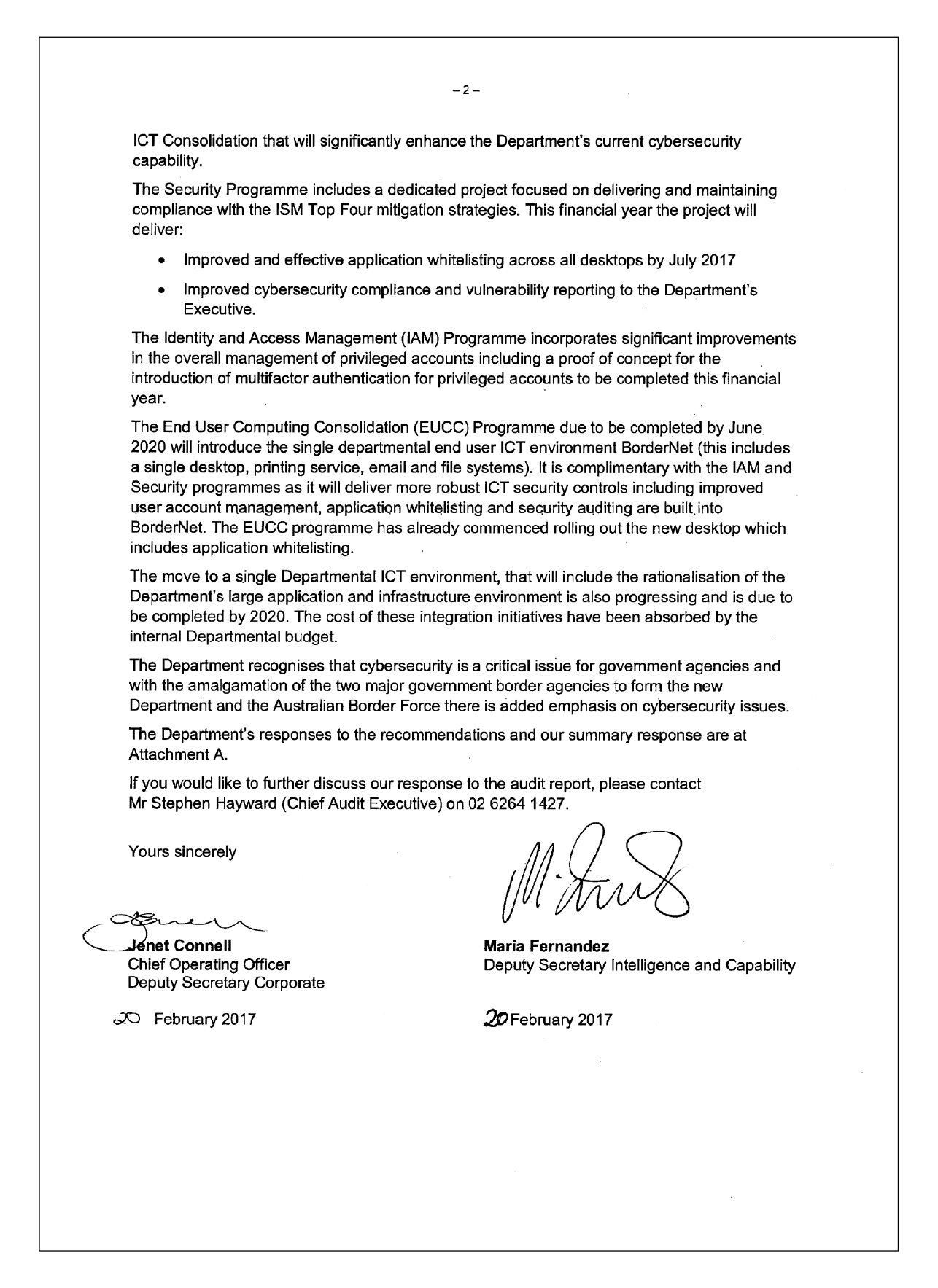 DIBP response letter page 2