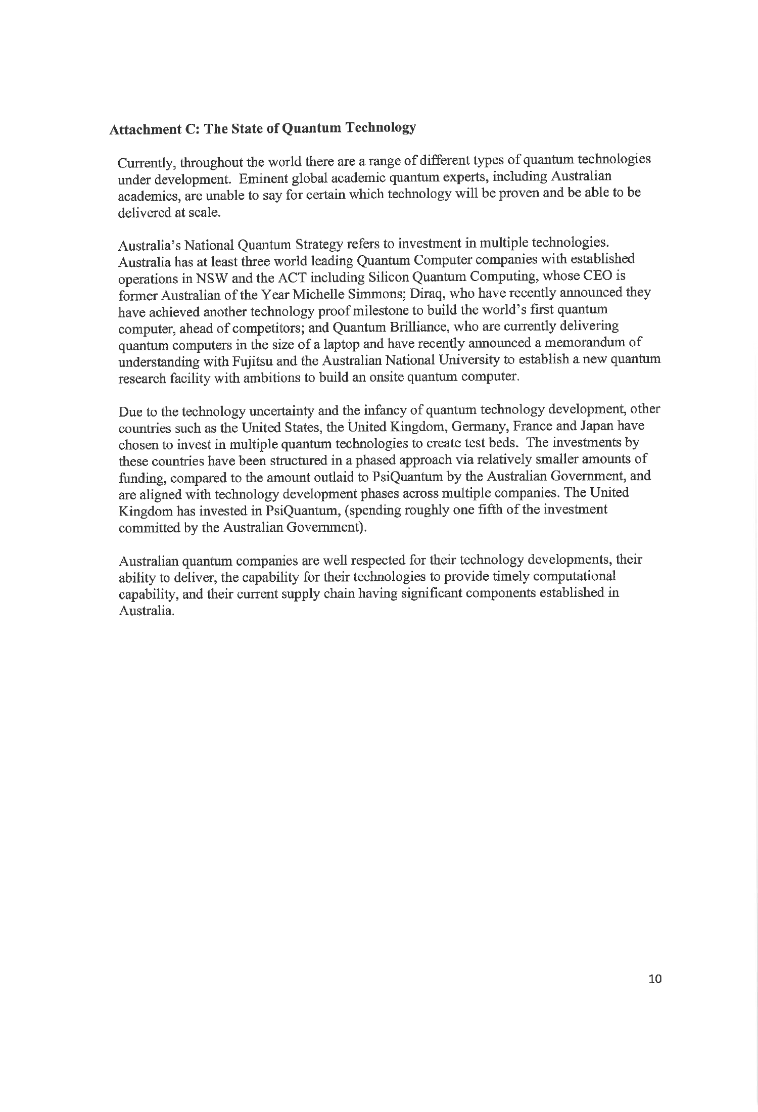 Correspondence from the Hon Paul Fletcher MP Page 10