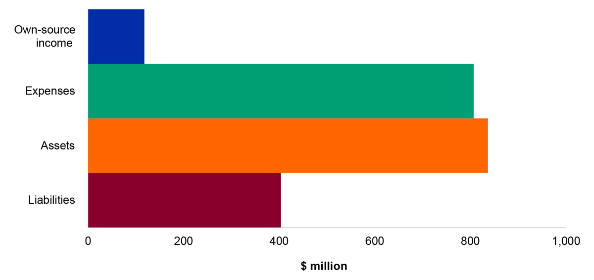 Figure 4.14.1: Key departmental financial balances and areas of financial statements risk