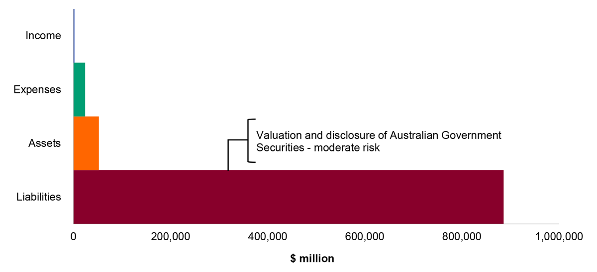 Figure 4.24.2: Key administered financial balances and areas of financial statements risk