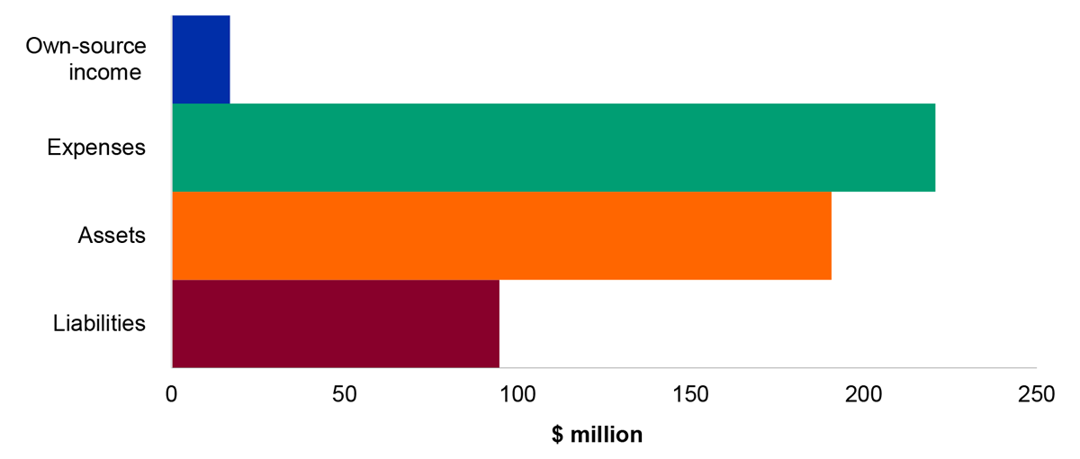 Figure 4.27.1: Key departmental financial balances and areas of financial statements risk