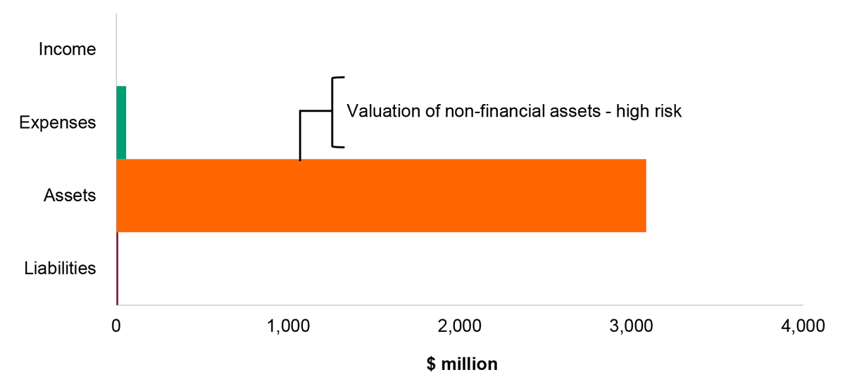 Figure 4.27.2: Key administered financial balances and areas of financial statements risk
