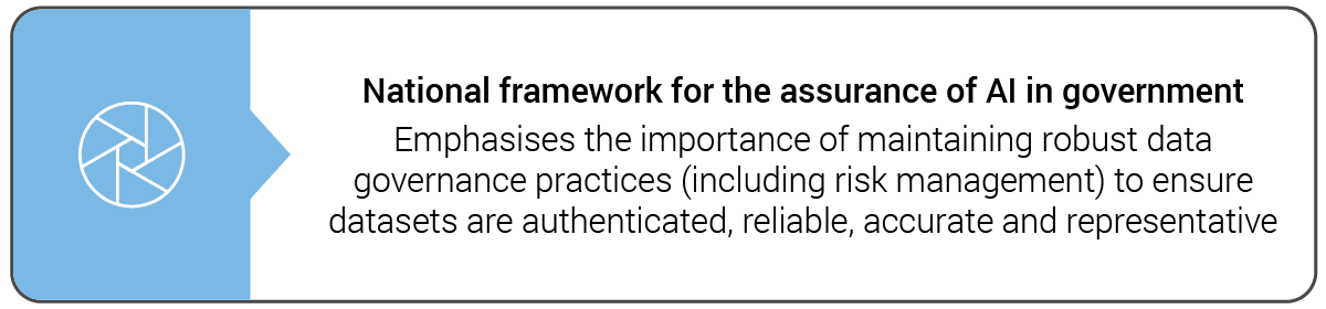 National framework for the assurance of AI in government