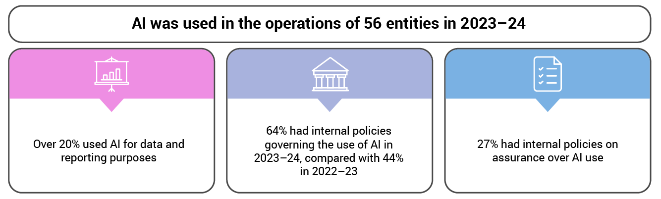 Observations on AI use from the 2023–24 financial statements audits