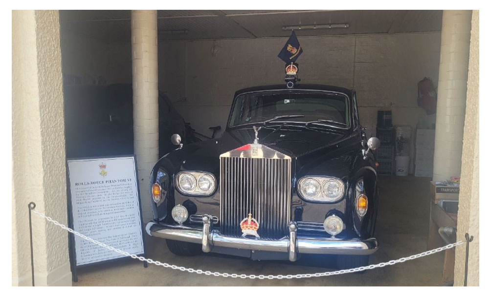 Photograph of the Governor-General’s Rolls Royce