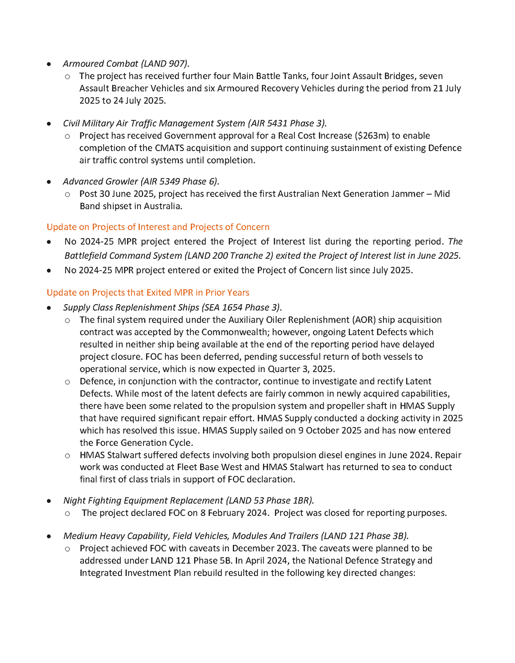 Statement by the Secretary of Defence  page 2