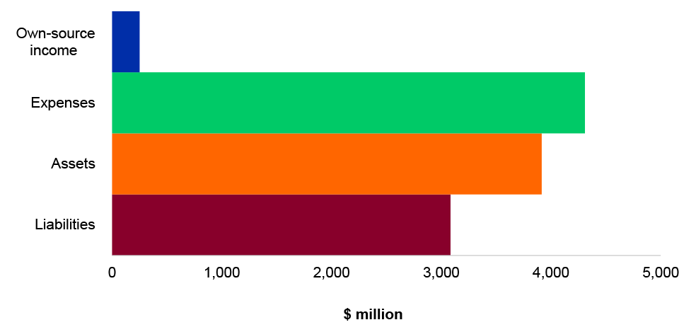 Figure 4.15.1: Departmental financial balances and areas of financial statements risk