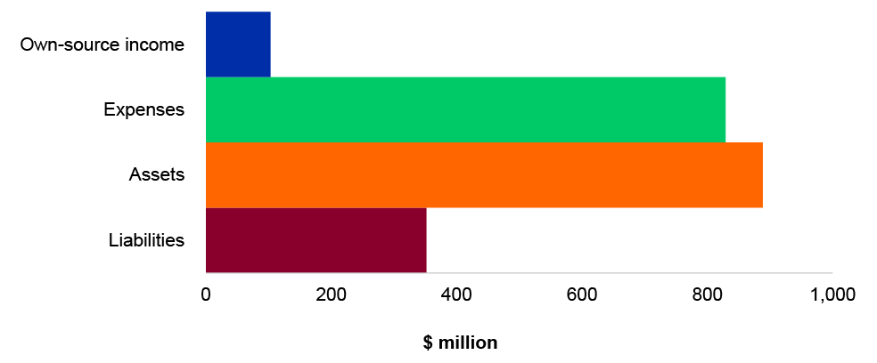 Figure 4.16.1: Key departmental financial balances and areas of financial statements risk