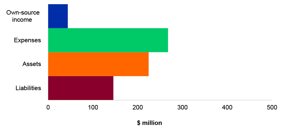 Figure 4.20.1: Key departmental financial balances and areas of financial statements risk