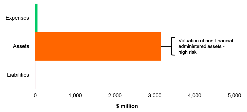Figure 4.27.2: Key administered financial balances and areas of financial statements risk