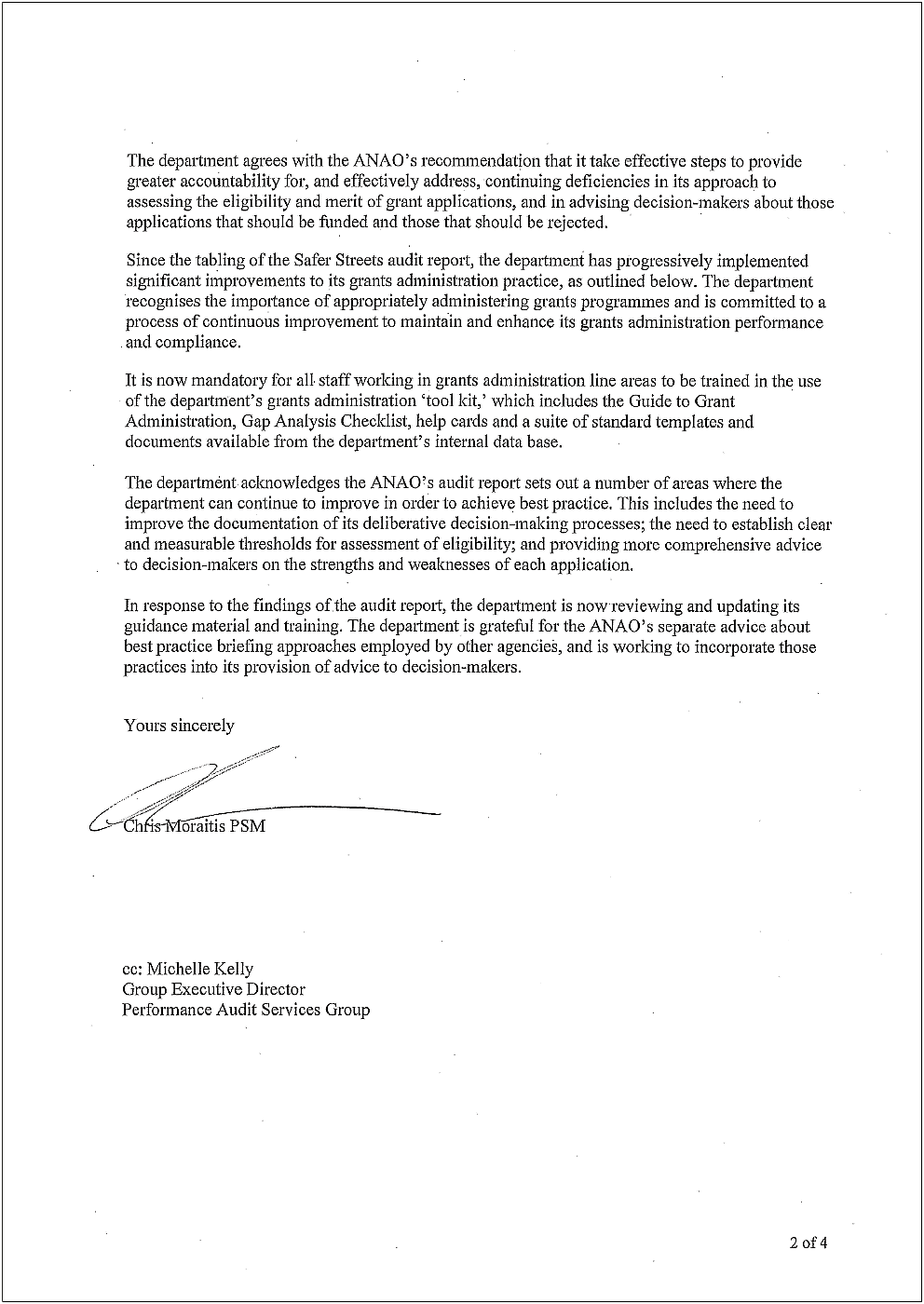 Attorney-General's Response