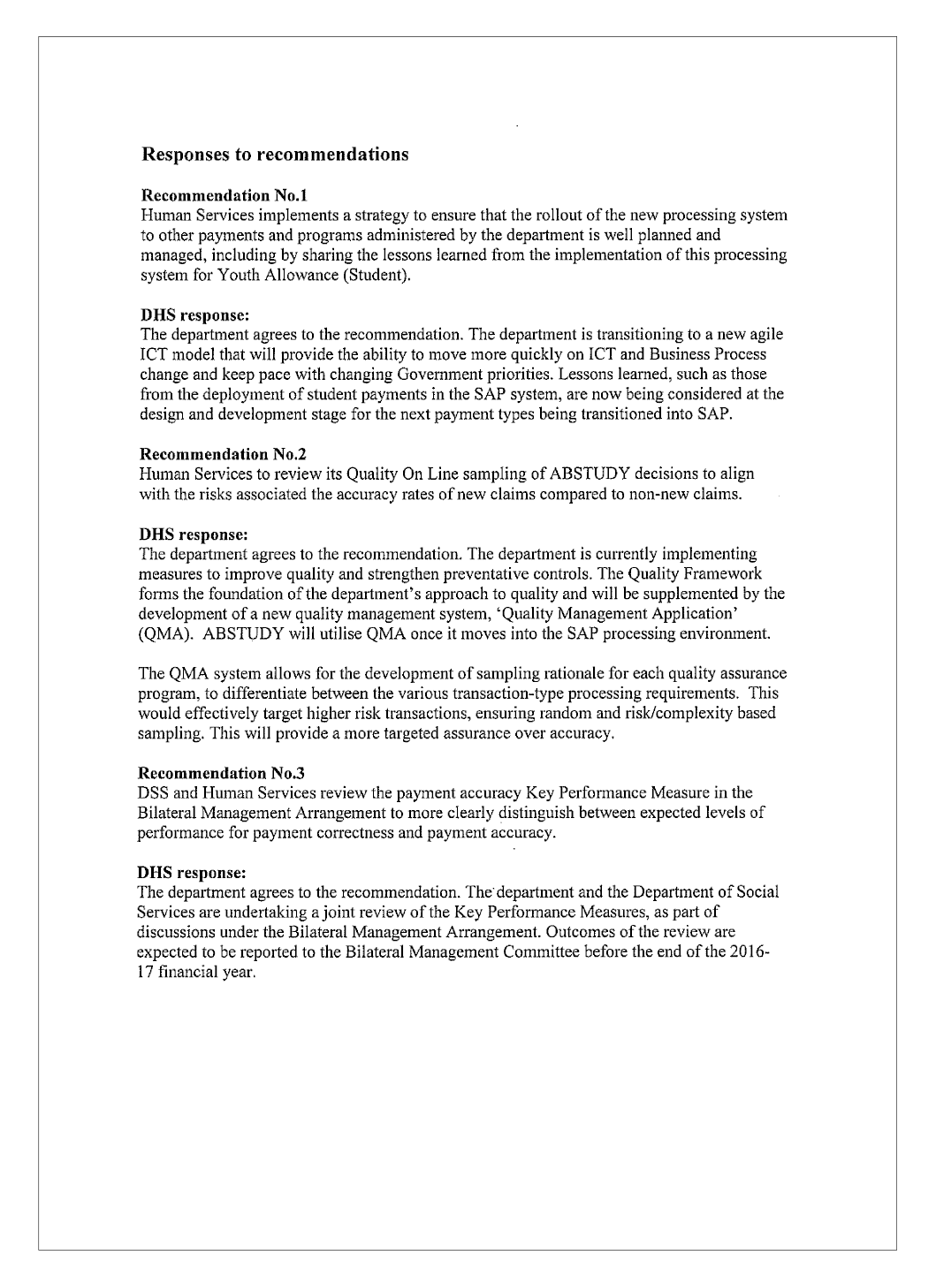 DHS response letter Attachment A page 2