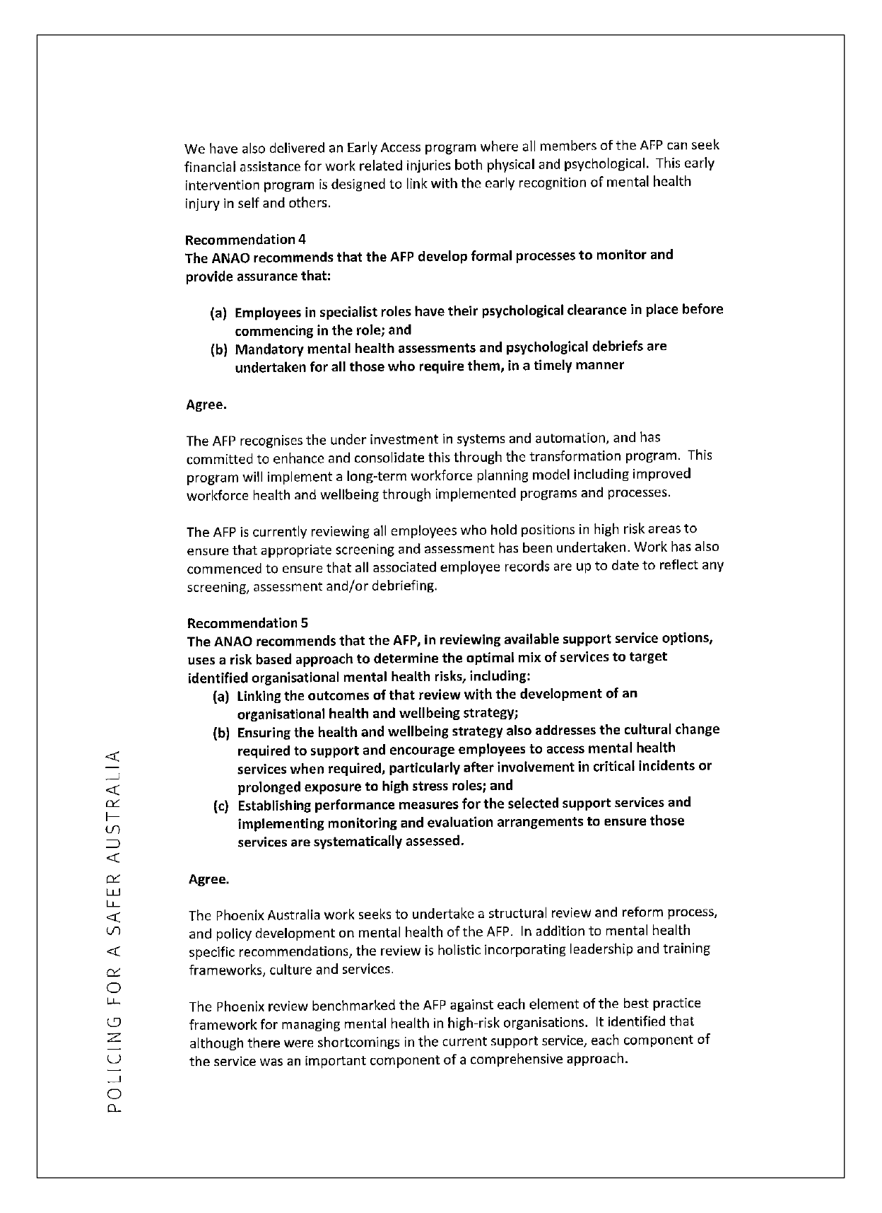 DTC response letter page 1