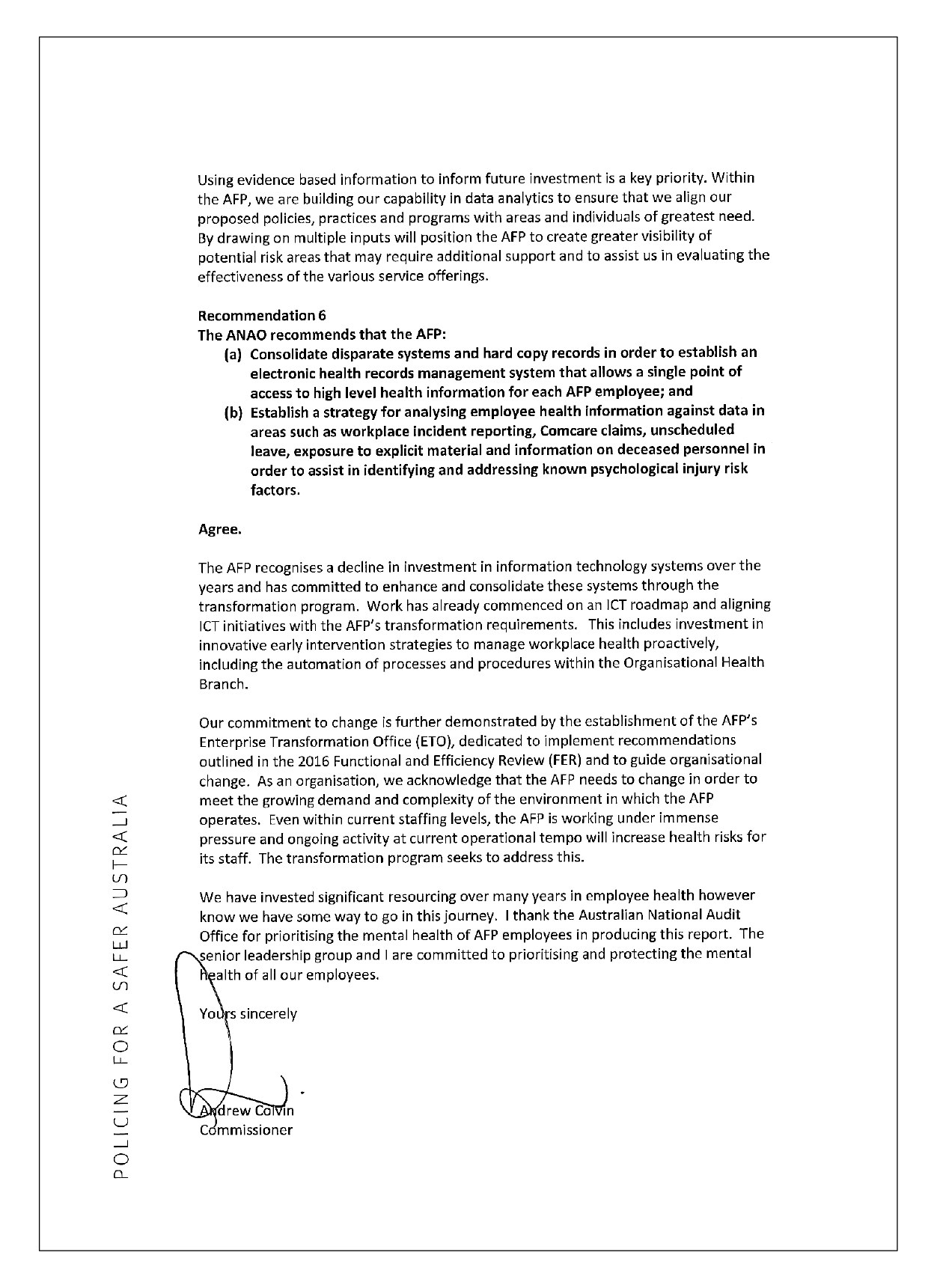 AFP response letter page 4
