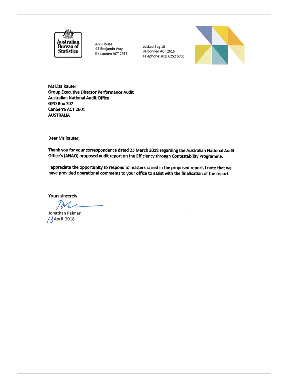 ABS response ABS response