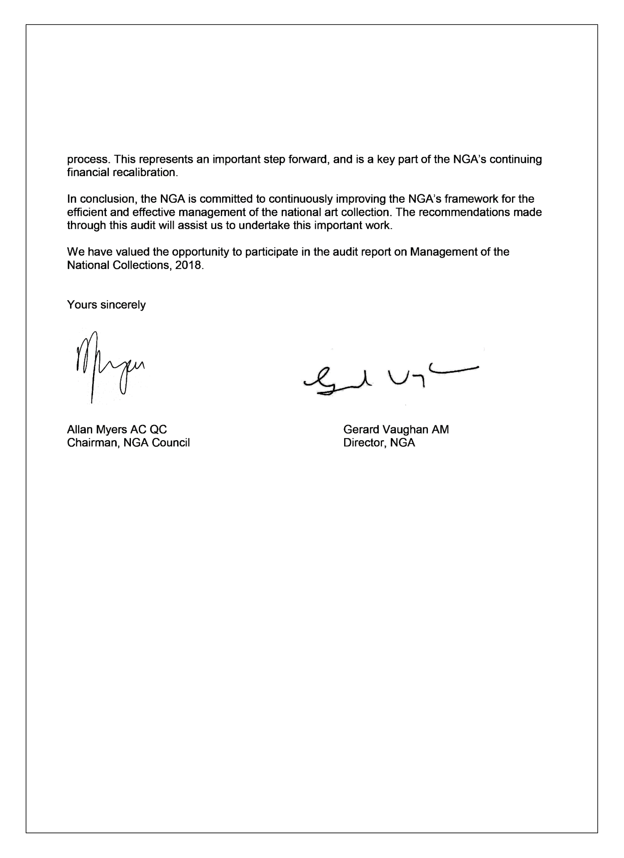 page 2 of scanned letter from NGA page 2 of scanned letter from NGA
