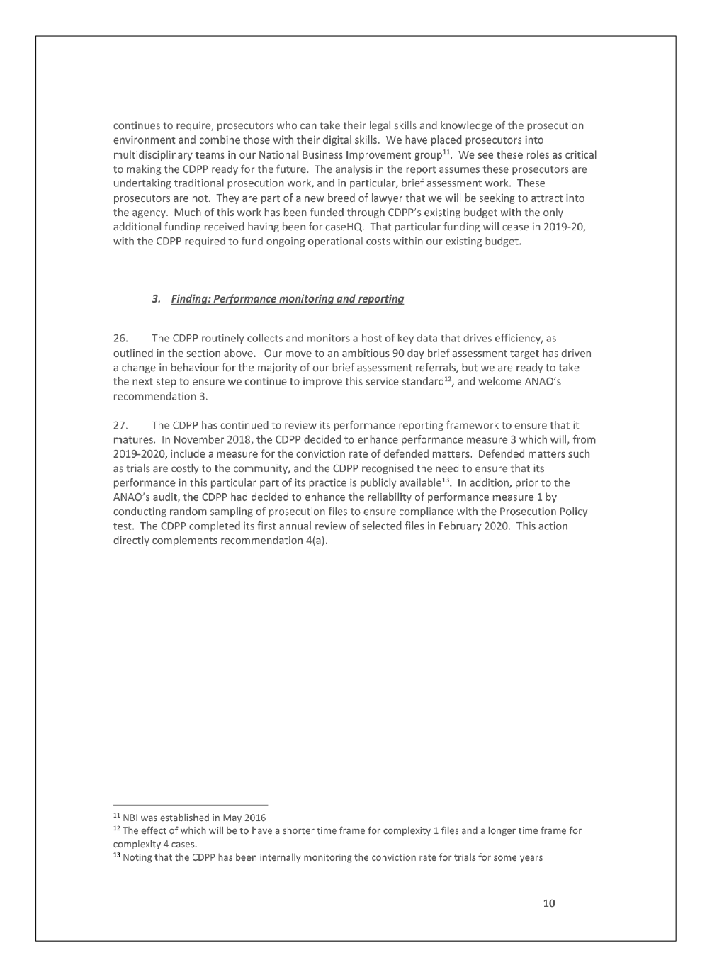 Page 10 of the entity's response Page 10 of the entity's response