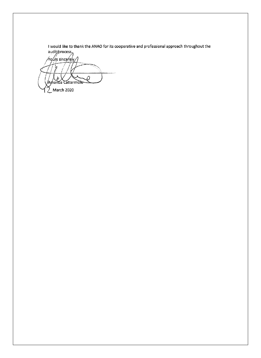 Page 2 of the response from Services Australia Page 2 of the response from Services Australia