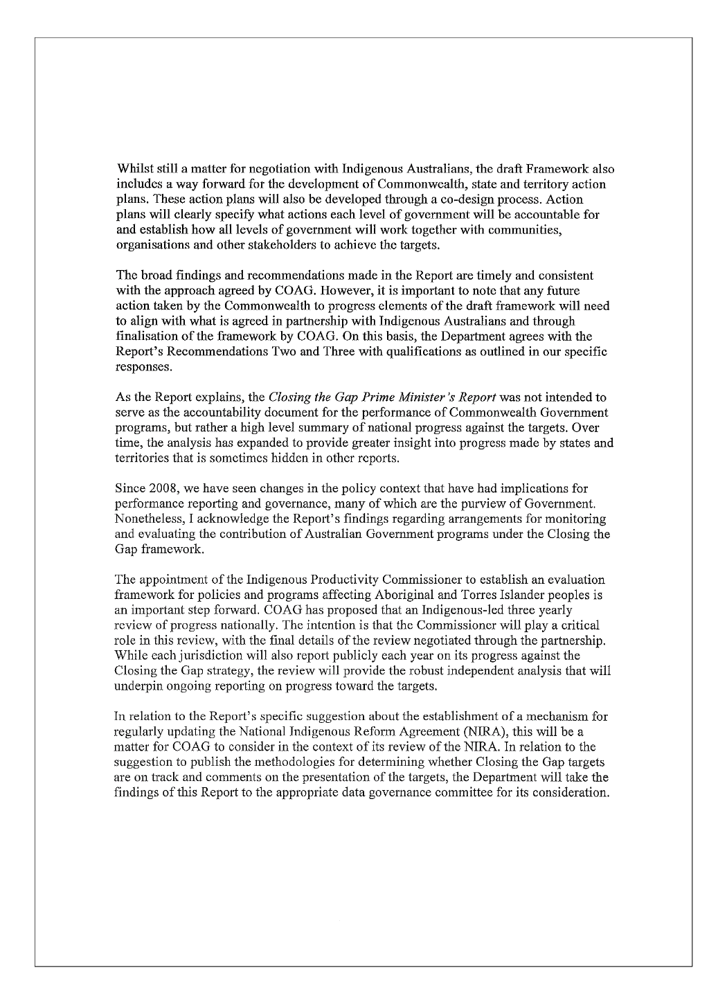 PM&C response page 2