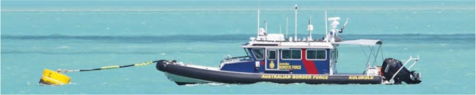 Australian Border Force’s Fast Response Boat