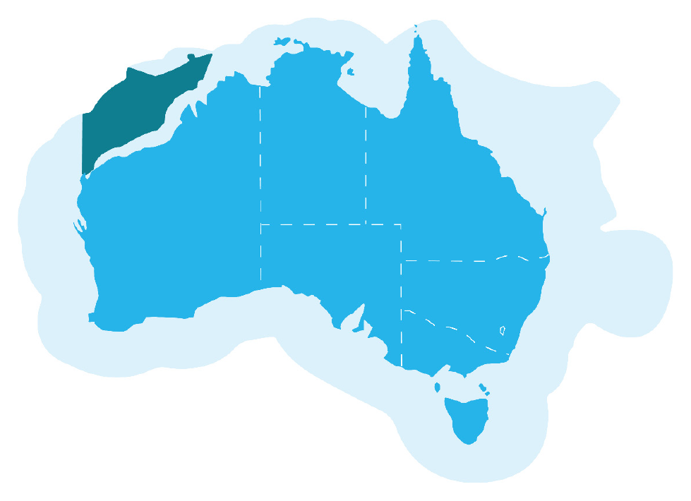 The geographical location of the North West Slope Fishery Map. The geographical location of the North West Slope Fishery Map.