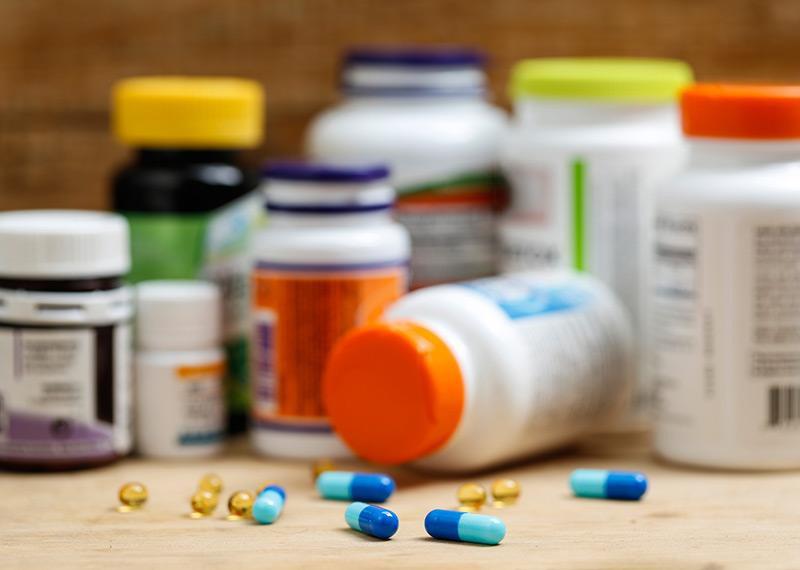 image of pharmaceutical bottles