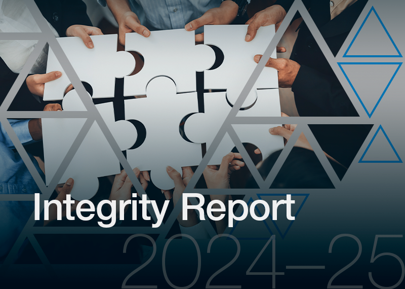 ANAO Integrity Report 2024–25