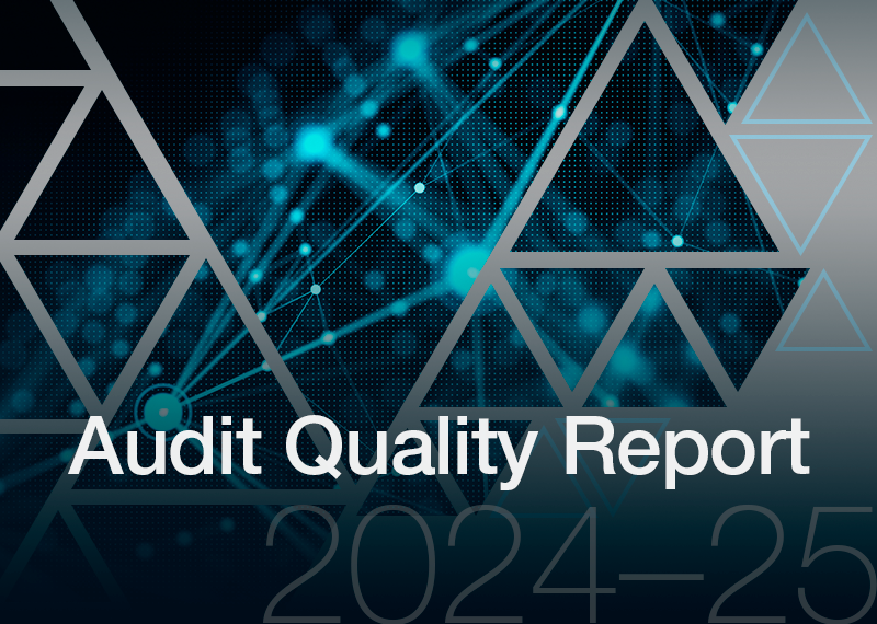 Audit Quality Report 2024–25